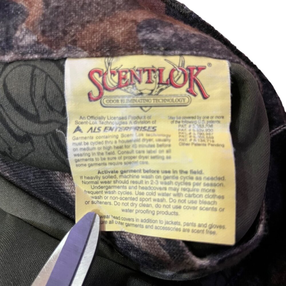 Guide Series ScentLok Mossy Oak Camo Hunting Pants Mens 36x32 Used - Picture 8 of 16